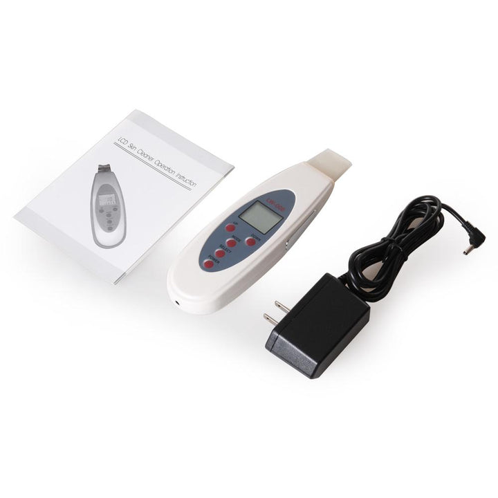 Ultrasonic Facial Skin Scrubber for Cleaner, Smoother Skin