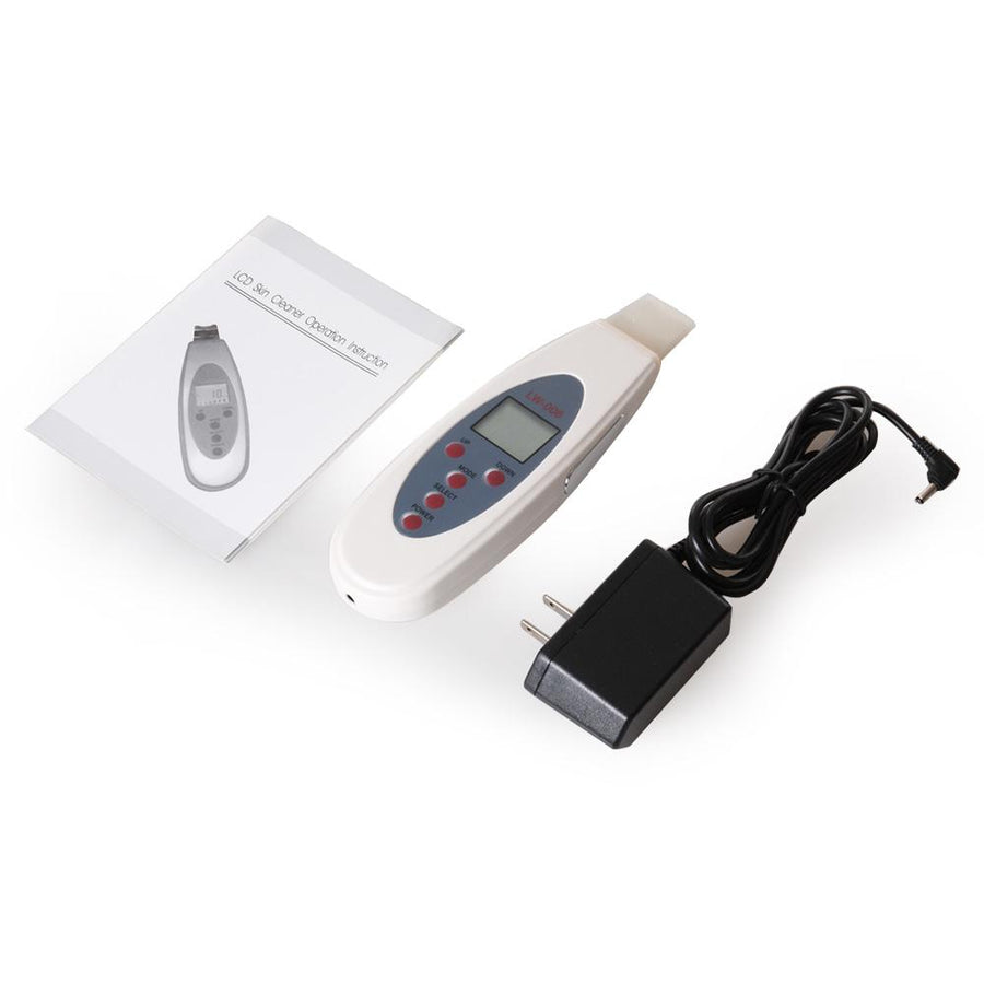 Ultrasonic Facial Skin Scrubber for Cleaner, Smoother Skin