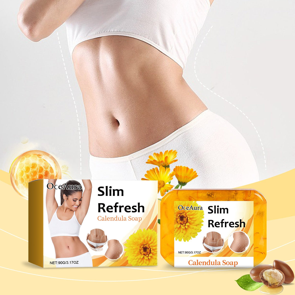 Calendula Soap Bar for Soft, Moisturized Everyday Skin