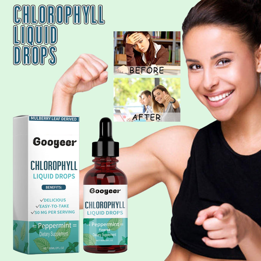 Chlorophyll Drops — Reduce Body Odor, Boost Energy Naturally