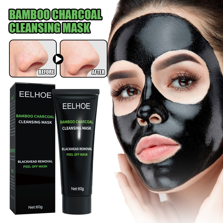 EELHOE Bamboo Charcoal Blackhead Removal Mask, Deep Cleanse