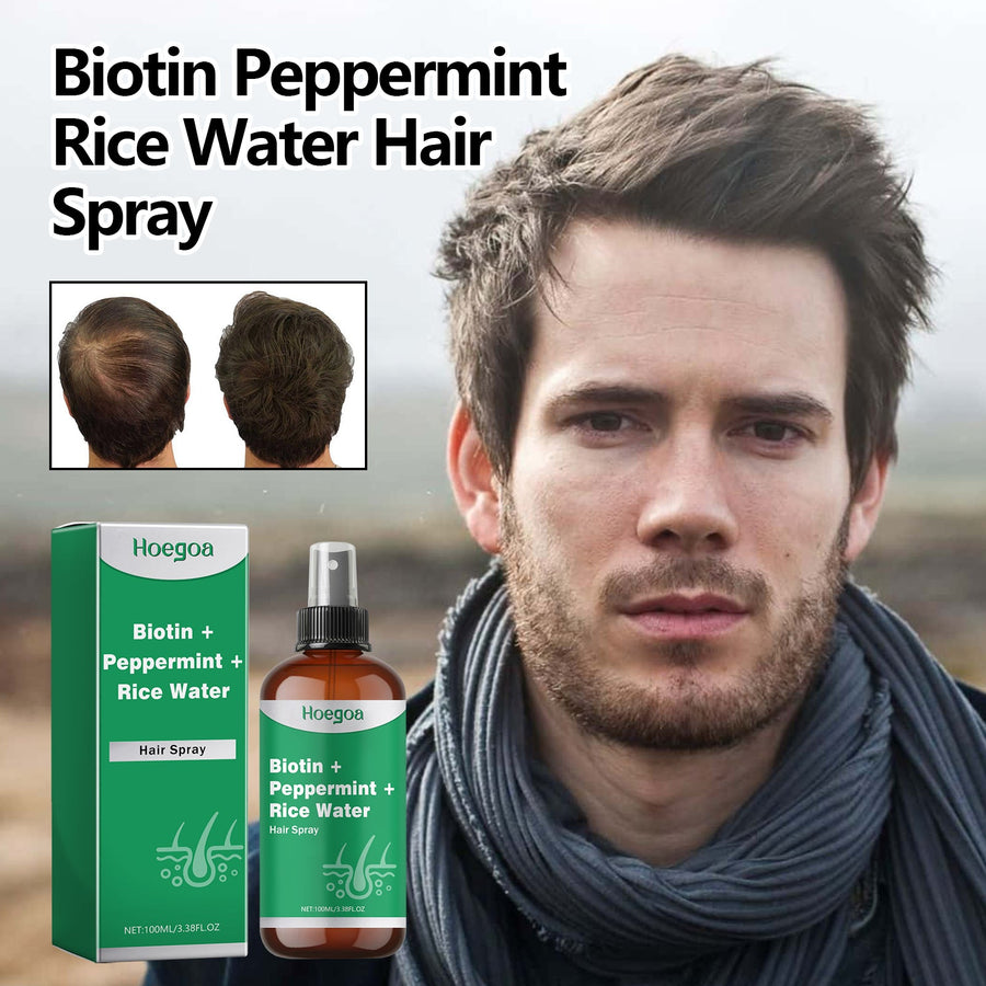 Biotin Hair Spray for Softer, Shinier-Looking Hair