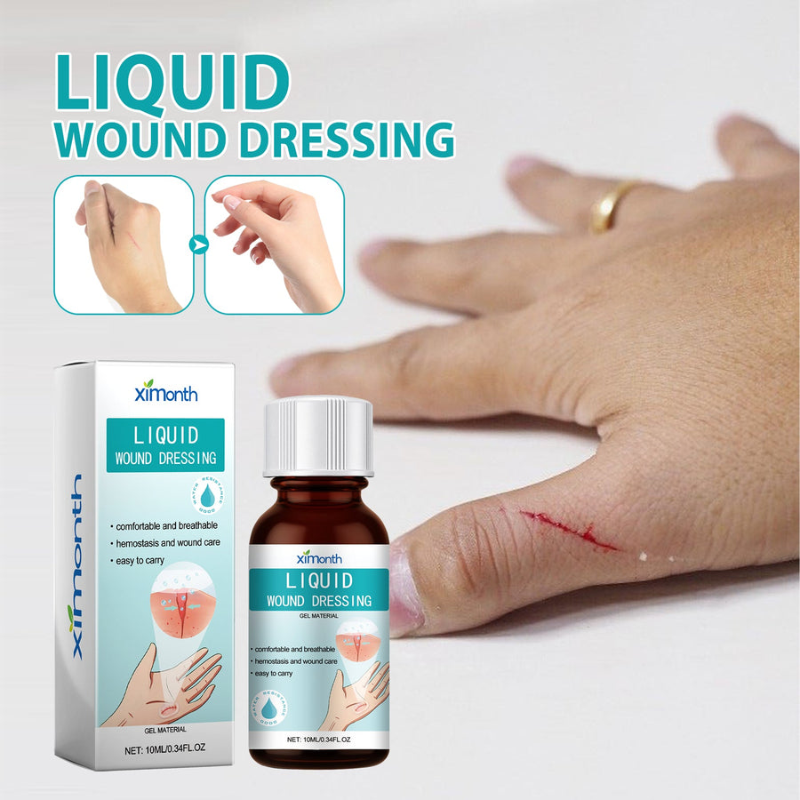 Liquid Bandage for Wounds – Breathable, Transparent Film, 10ml