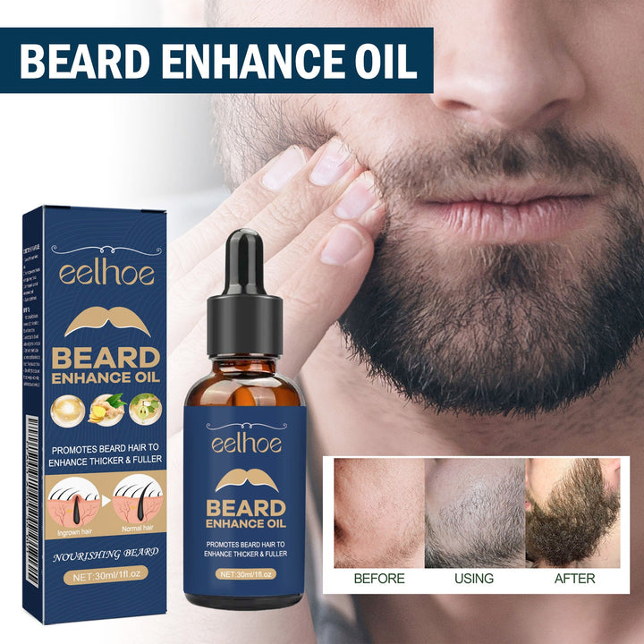 Beard Growth Oil for Men — Thicker, Fuller Beard in 60 Days