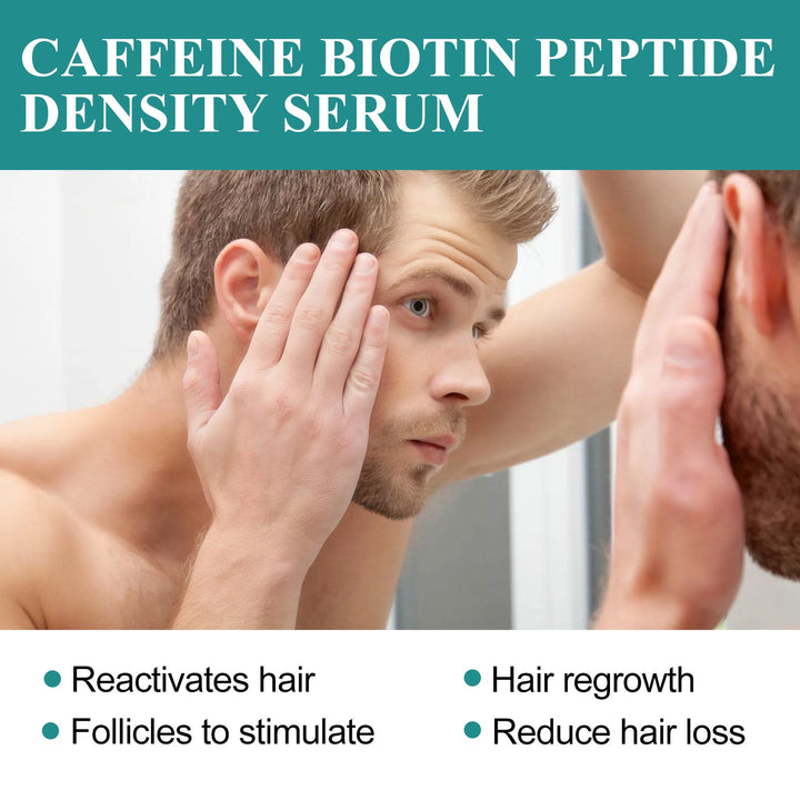 Hair Growth Serum With Caffeine, Biotin And Peptides