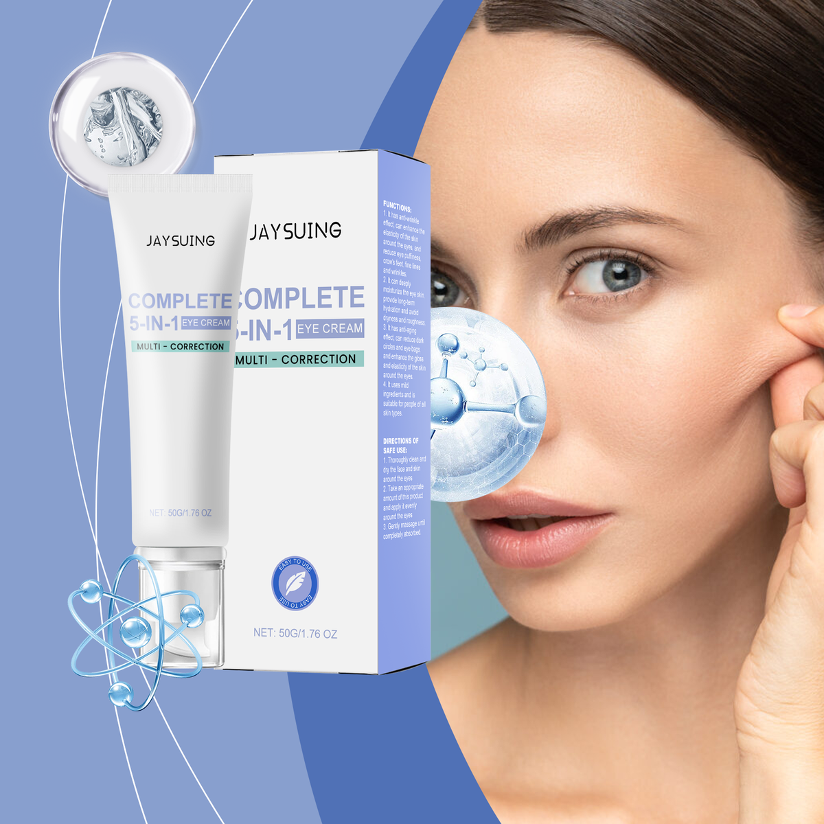 Firming Eye Cream 5-in-1 Anti-Wrinkle Daily Care