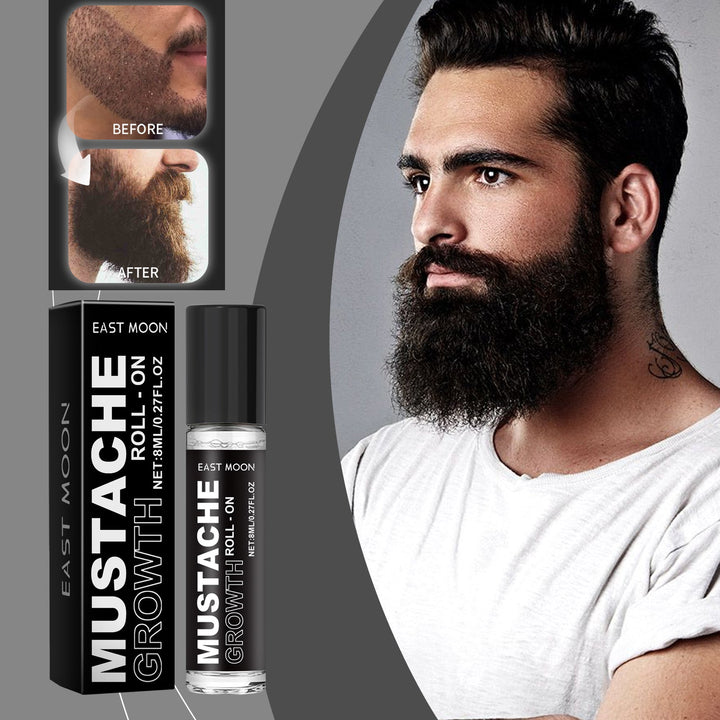 Beard Growth Serum Roll-On — Fuller, Thicker Beard in Weeks