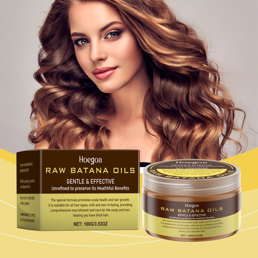 Batana Hair Cream for Dry, Damaged Hair & Lustrous Shine