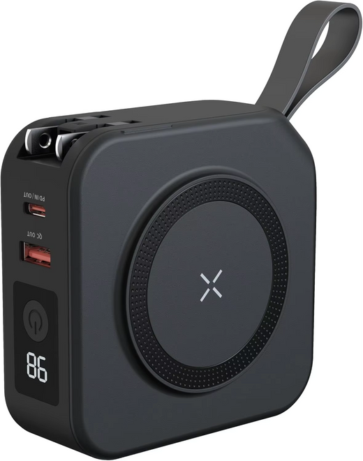 Magnetic Wireless Power Bank 10000mAh — 5-in-1 Portable