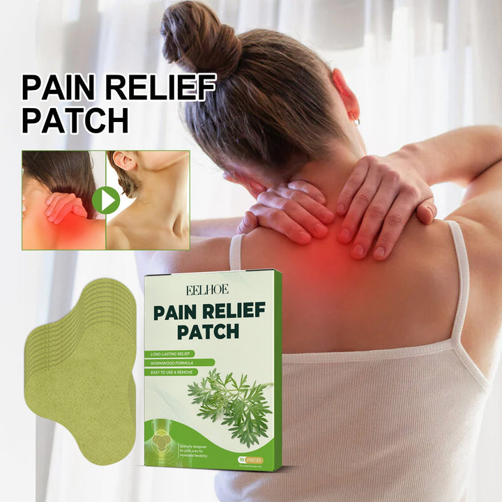 Wormwood Pain Relief Patch — Long-Lasting Herbal Relief