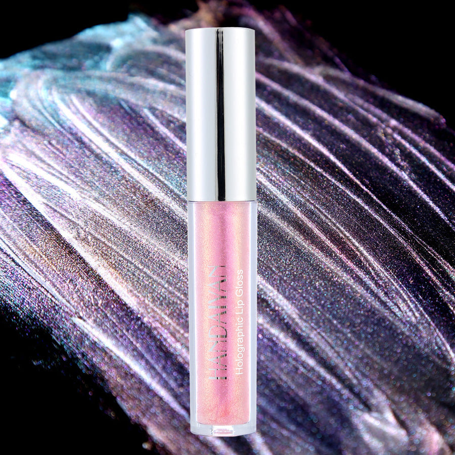 Holographic Lip Gloss for Luminous Mermaid-Inspired Shine