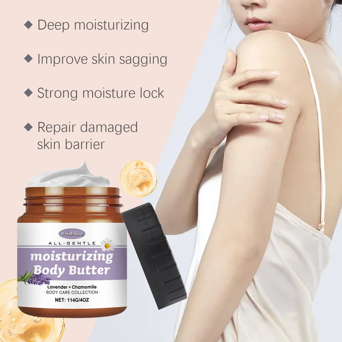 Body Butter for Firm, Soft Skin — Lavender & Chamomile Deep