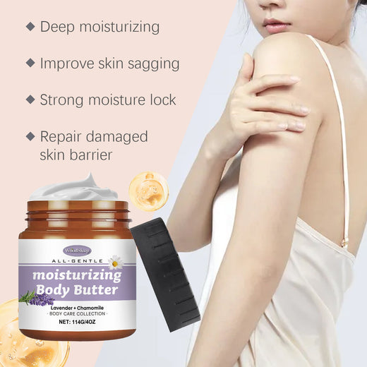 Body Butter for Firm, Soft Skin — Lavender & Chamomile Deep