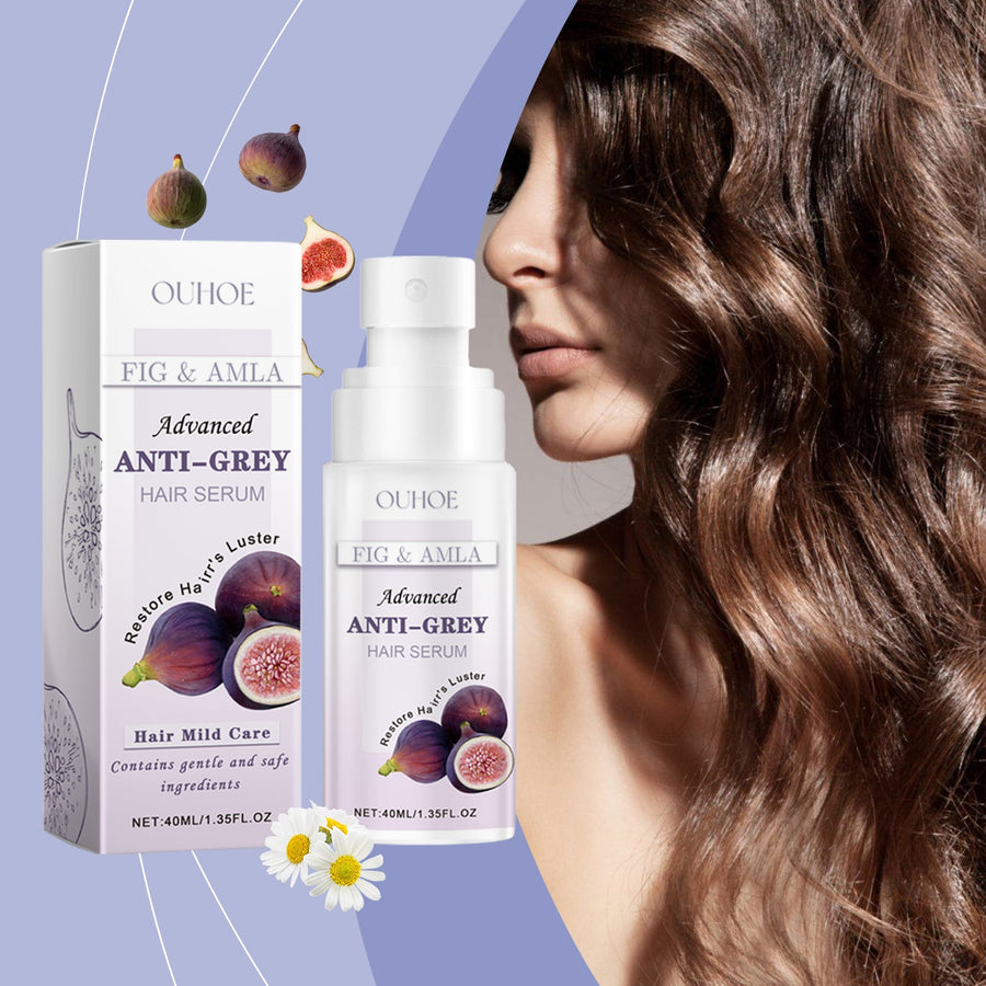 Grey Hair Serum for Nourished, Lustrous-Looking Hair
