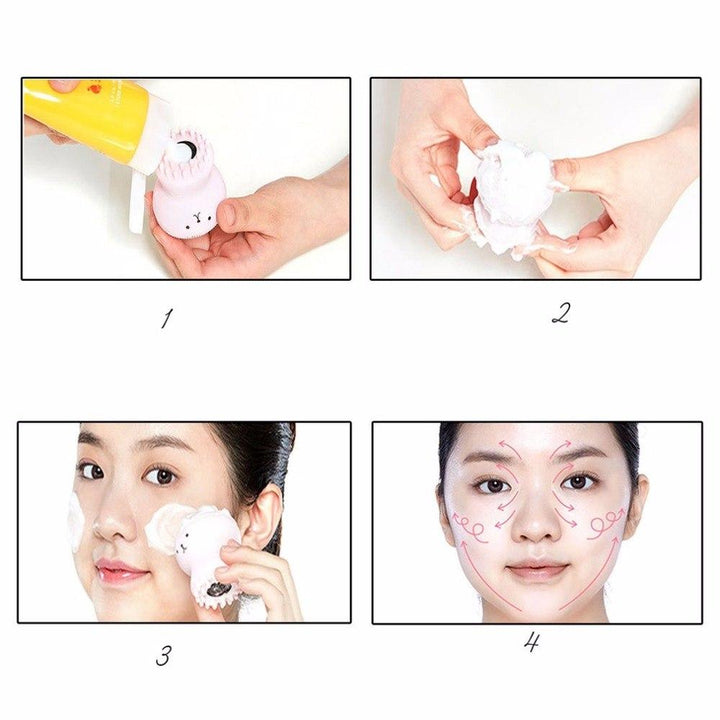 Silicone Facial Cleansing Brush — Deep Pore Exfoliation +
