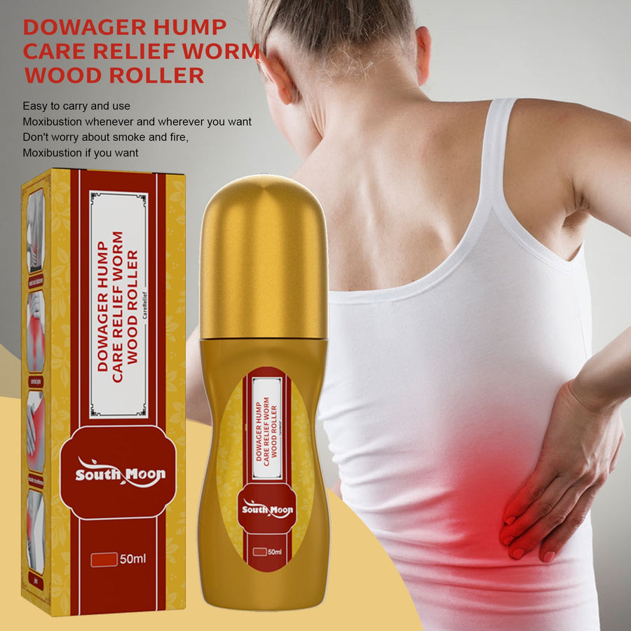 Worm Wood Massage Roller — Smoke-Free Moxibustion for Neck