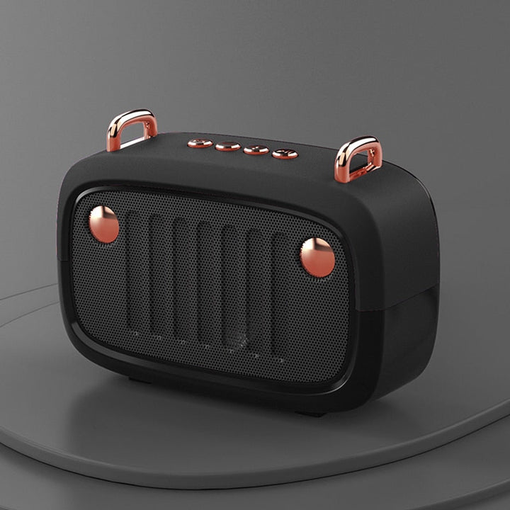 Retro Vintage Bluetooth Speaker — Timeless Portable Audio