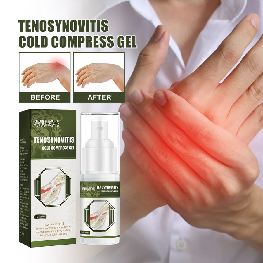 Tendon Sheath Cold Compress Gel Spray — Instant Cooling