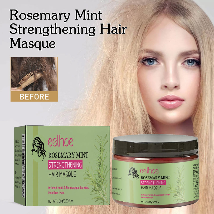 Rosemary Hair Mask for Deeply Nourished, Softer Hair