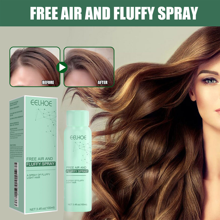 No-Wash Dry Hair Spray for Oily Roots & Fluffy Volume
