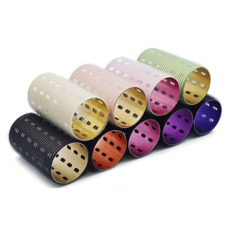 Extra-Long Aluminum Core Curling Barrels, 5x9cm Colorful Alu