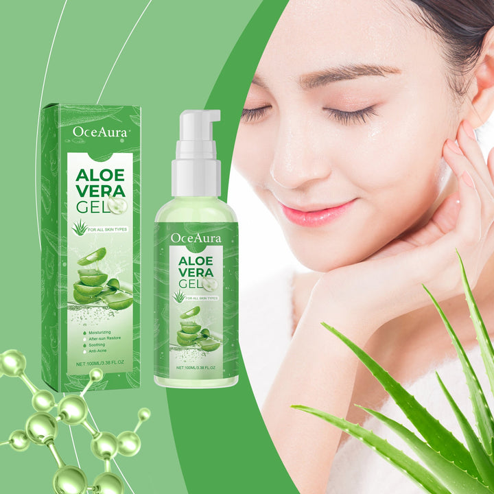 Aloe Vera Gel for Sensitive, Acne-Prone & Sun-Stressed Skin