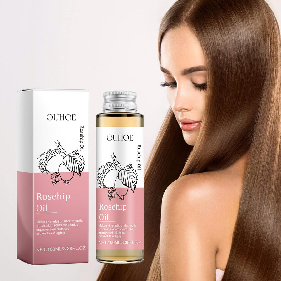 Rosehip Massage Oil for Hydrated, Smoother Skin & Hair