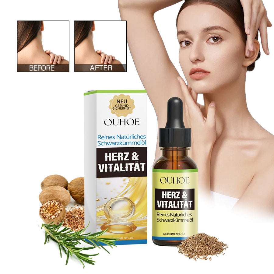 Black Seed Oil for Hair Loss, Scalp & Dry Itchy Skin
