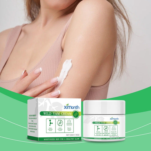 Wild Yam Body Moisturizer - Non-Greasy Daily Skin Cream