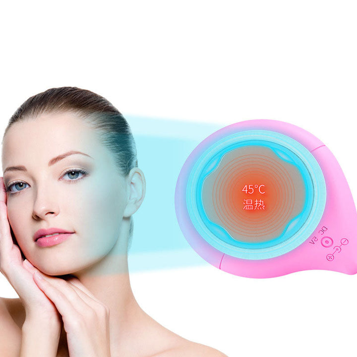 Sonic Facial Cleansing Brush — Warm Therapy Pore Deep Cleanse