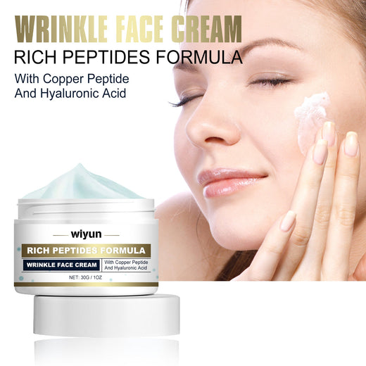 Copper Peptide Face Cream for Fine Lines & Firmness