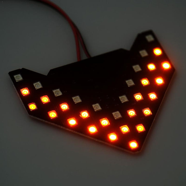 Sequential LED Mirror Turn Signals — Flowing Amber Arrow