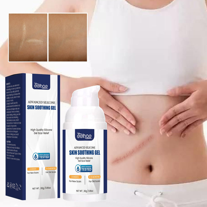 Advanced Silicone Scar Gel - Fades New & Old Scars Visibly