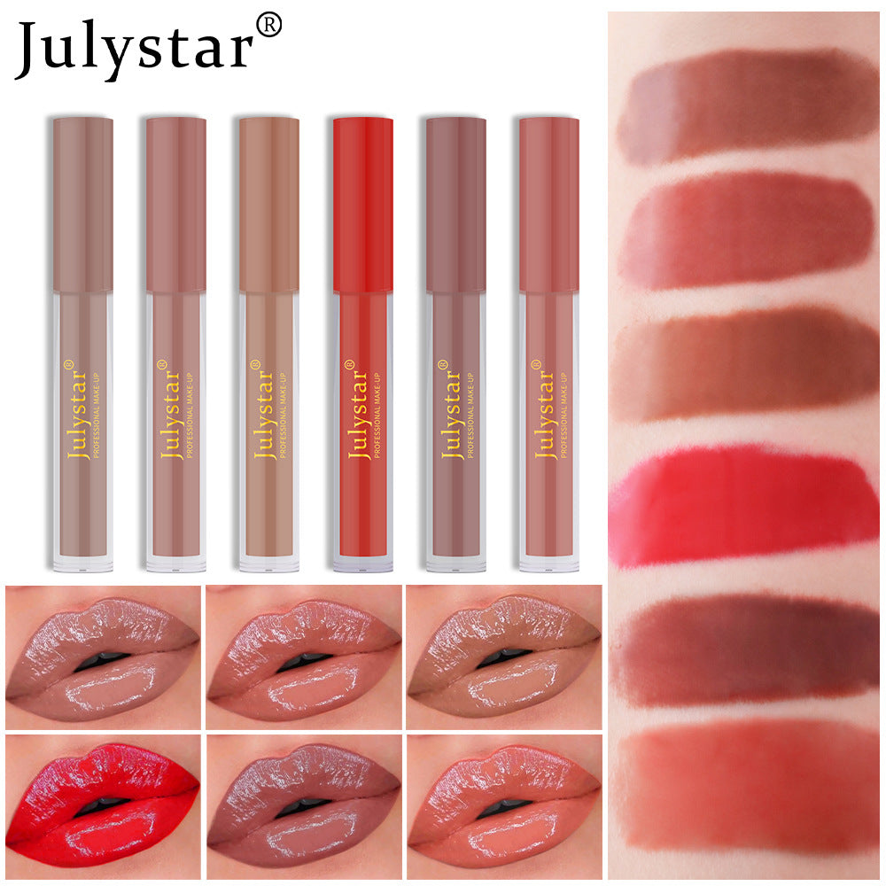Pearlescent Lip Glaze for High-Shine Moisturized Lips