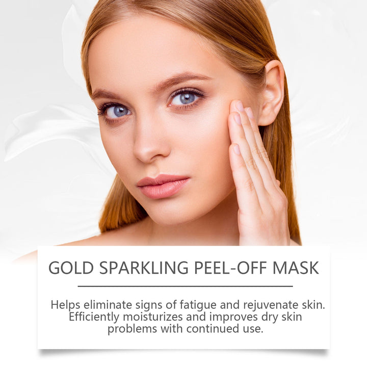 24K Gold Peel Off Mask for Firming and Radiance