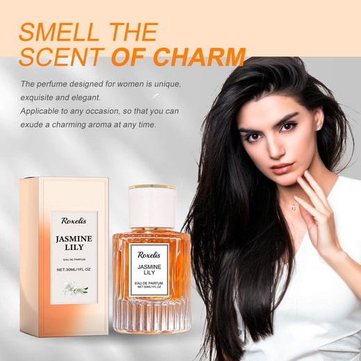 Jasmine Lily Perfume for Women, Long-Lasting Floral