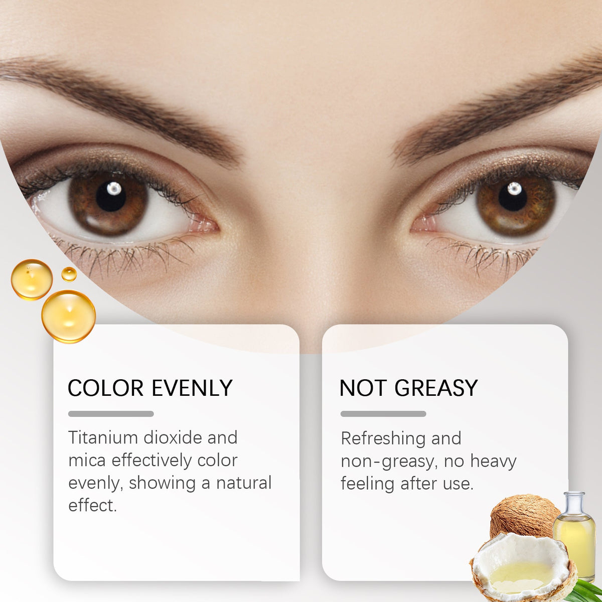 Air Cushion Brow Cream for Natural, Long-Lasting Color