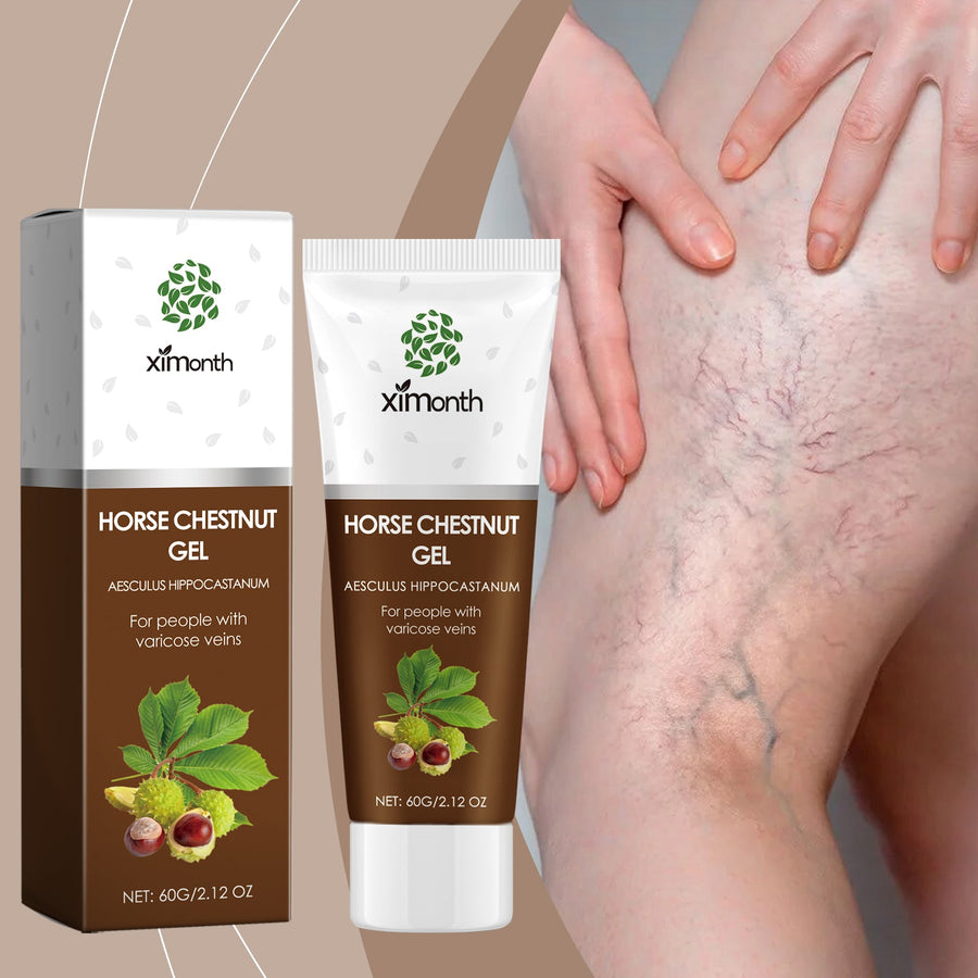 Horse Chestnut Leg Gel — Reduces Varicose Veins & Relieves