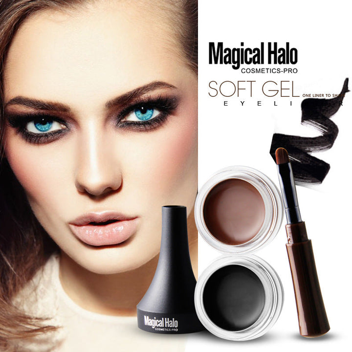 Waterproof Gel Eyeliner for Smudge-Free Definition