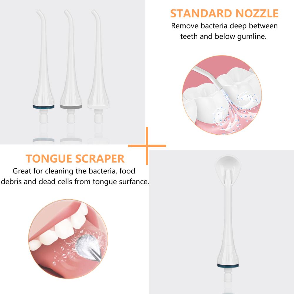 Oral Irrigator Water Flosser – 3 Modes, IPX7, USB Rechargeable