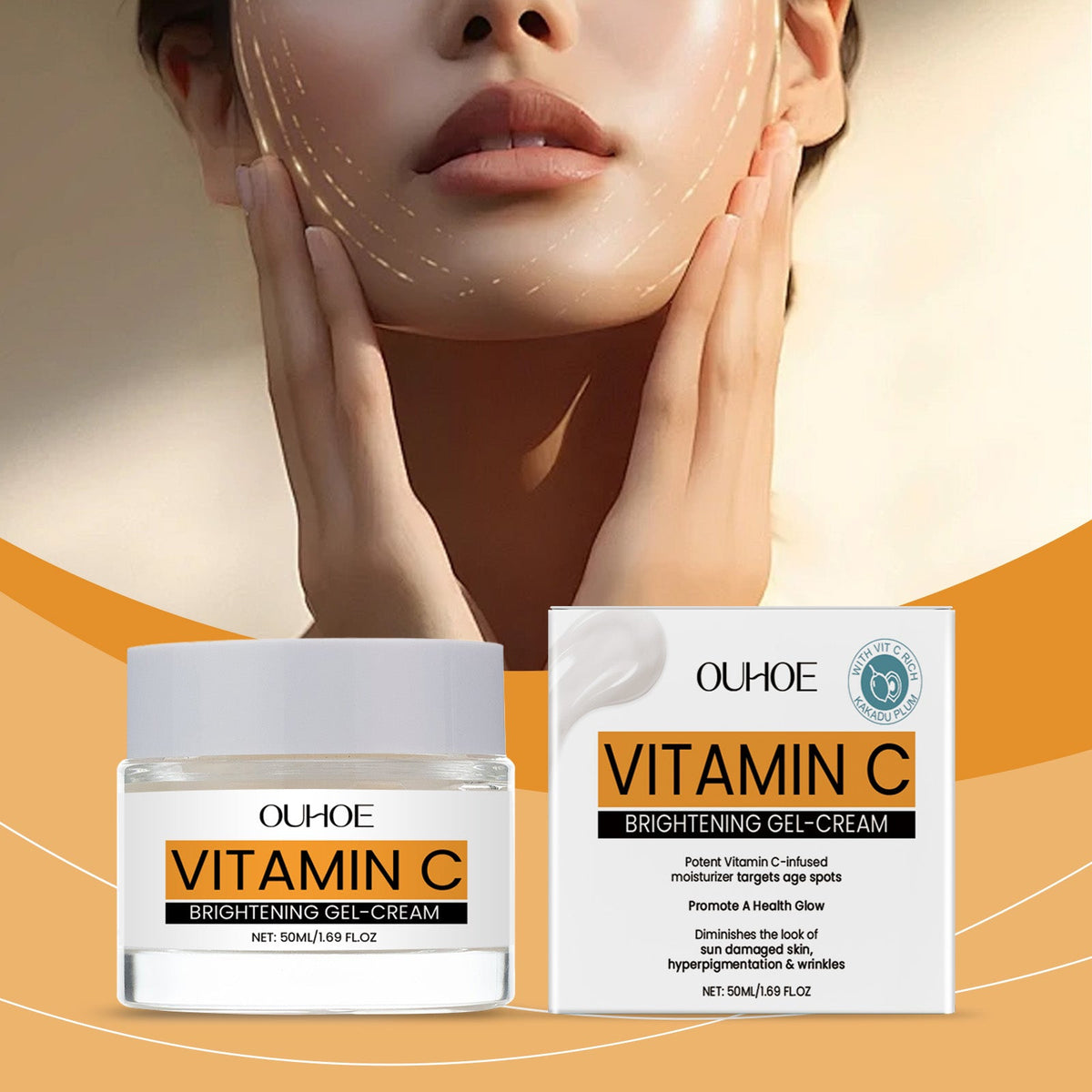 Vitamin C Gel Cream for Age Spots & Dark Spots