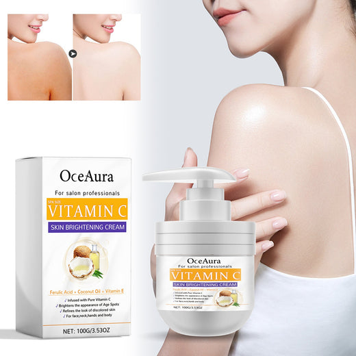 Vitamin C Brightening Cream for Age Spots & Dull Skin