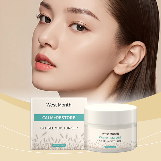 Oat Gel Moisturizer for Dry Sensitive Skin Relief