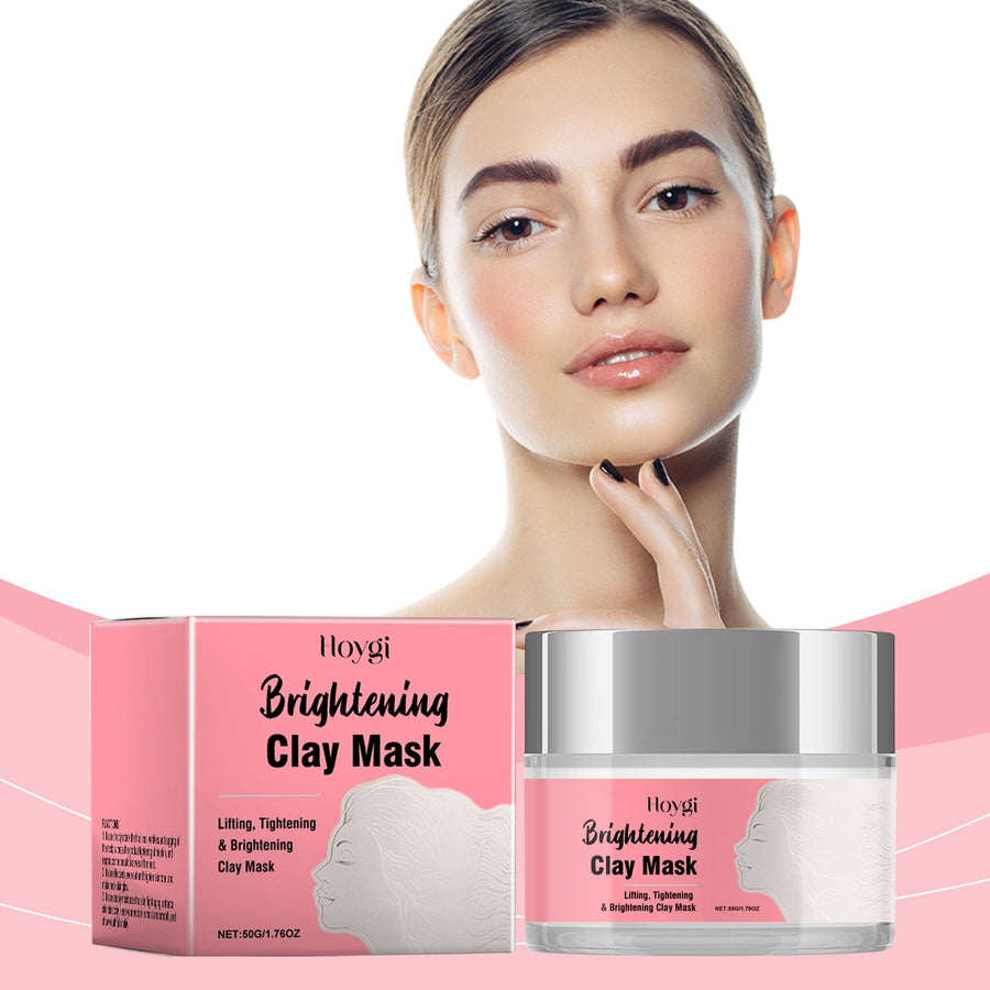 Brightening Clay Mud Mask for Dull, Tired Skin
