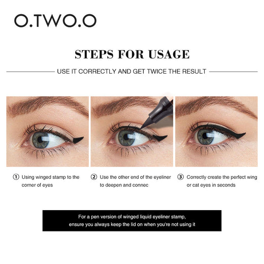 Winged Eyeliner Stamp for Fast, Even Cat-Eye Looks