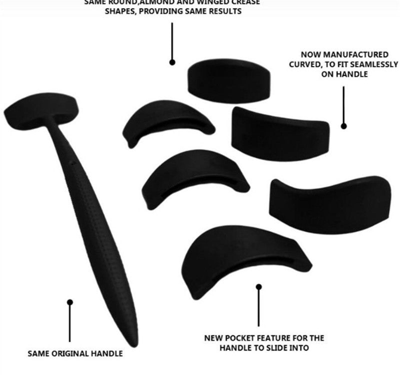 Eyeshadow Crease Stamp Kit for Even, Symmetrical Looks