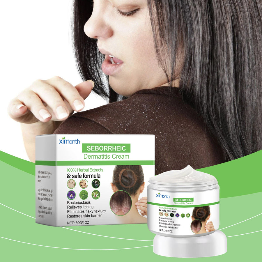 Herbal Seborrheic Dermatitis Cream — Flake-Free Scalp in 4