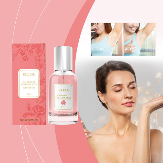 Rose Hair & Body Mist for Fresh, Memorable Floral Scent