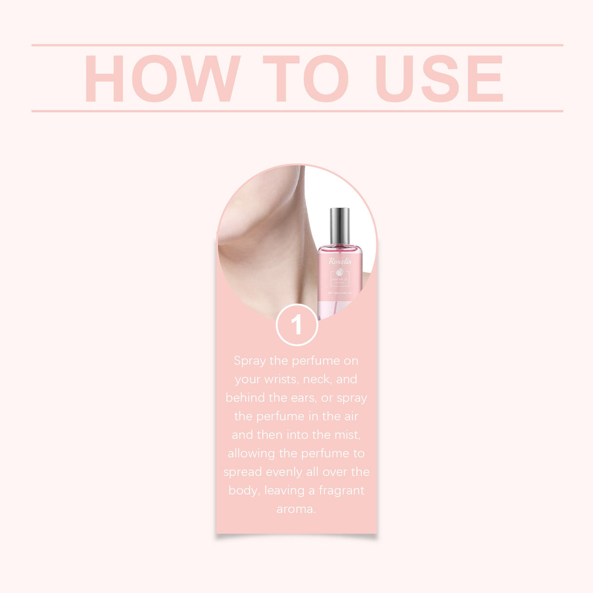 Peach Perfume Spray for a Fresh, Elegant Everyday Scent