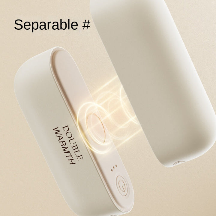 Magnetic 2-in-1 Hand Warmer – Dual USB Warmth for Two